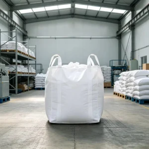 1 Ton FIBC Bag Durable PP Material Safety Factor 5:1 1000kg Building Material Packaging Big Bag