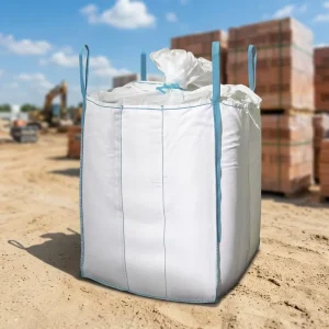 1.5 Ton Construction Waste Bag FIBC Jumbo Bag for Rubble Debris Stone Building Site Heavy Duty Bulk Handling Ton Sack