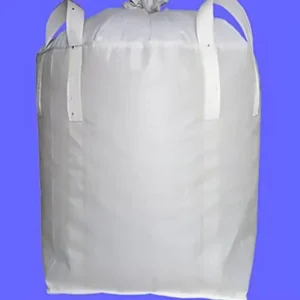 1.5 Ton Jumbo Bag 1000kg Super Sack 100% PP Polypropylene FIBC Bags Rim Band for Building Materials Flat Bottom Big Bag