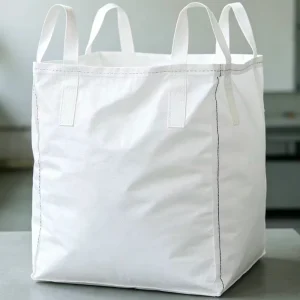 1.5 Ton PP FIBC Jumbo Bag Breathable Full Open Top Flat Bottom for Agriculture Feed Grain Packing