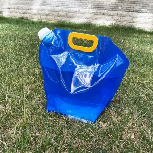 1.5L 2.5L 5L Water Bag Thickness PE Food Grade Material Outdoor Camping Reusable Carrying Bag
