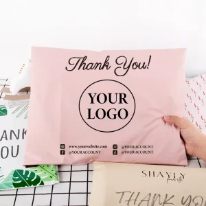 100% Biodegradable Poly Mailer Bag Custom Compostable Polymailer Plastic Packaging Shipping Mailing Bags for Clothing