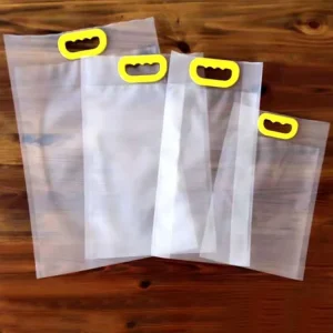 100% Biodegradable Transparent Clear Print Plastic Bag