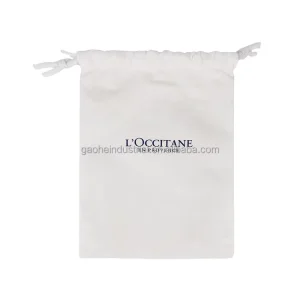 100% Cotton Canvas National Style Drawstring Dust Bag Premium All Seasons Storage Pouch for Beauty Durable Customizable Logo