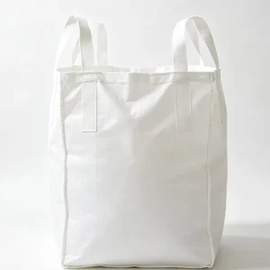 1000-2000kg Cost Saving Four Loops Ton FIBC Bag Four Loops Anti Tear Construction Ore Fine Granule Logistics Sack