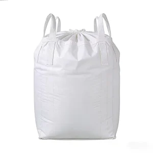 1000kg 1 Ton Jumbo Bulk Bag PP Material Antistatic FIBC Rectangular Shape 5:1 Safety Factor Top Fill Spout
