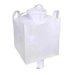 1000kg 1 Ton with Spout Bottom PP Plastic FIBC Big Bulk Jumbo Bags with Printing for Chemical Sand Iron