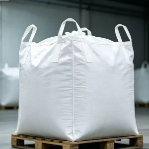 1000kg 2000kg FIBC Big Bag Top Open Flat Bottom PP Jumbo Bag for Building Material Cement Packing