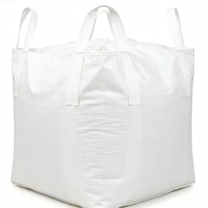 1000kg FIBC Bulk Bag Top Open Flat Bottom Jumbo Bag for Construction Waste