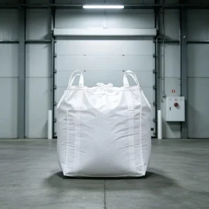 1000kg PP Woven FIBC Flat Bottom Jumbo Bag for Animal Feed Type Ton Bag