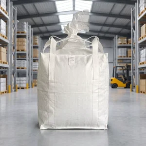 1000kg U Panel FIBC Bulk Bag Double Sewn Reinforced Corners UV Treated for Outdoor Compost Mulch Soil Agricultural Bulk Storage
