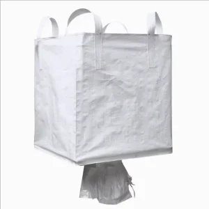1000kg Waterproof PP Polypropylene Woven Container Bag for Cement Packing with Spout Made in China
