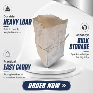 1000kgs Polypropylene FIBC Bulk 1 Ton PP Big Jumbo Bag Container Bags