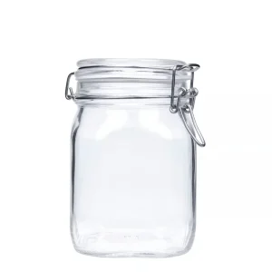 1000ml Wire Bail Glass Jar