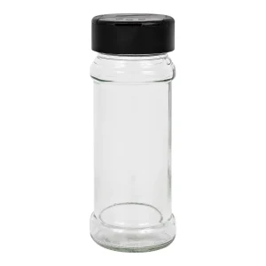 100Ml Glass Bottle for Spice Packing With Plastic Cover Salt and Pepper Glass Jar for BBQ