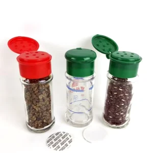 100ml 80ml Glass Condiment Bottles Storage Bottle with Hole