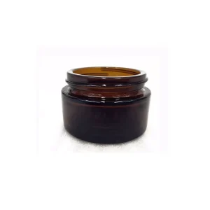 100ml Amber Glass Cosmetic Jars