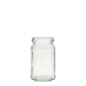 107ml Tall Round Glass Jar Twist Off (TO 48)
