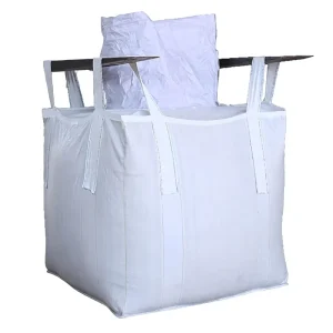10Pack FIBC Bulk Bag 1.5 Ton Capacity (35.4×35.4×43.3 Inches) 3300lbs SWL 3:1 Safety Factor Woven Polypropylene Top