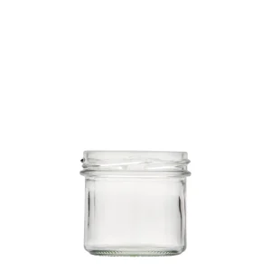 125ml Straight sided Glass Jar Twist Off (TO 66)