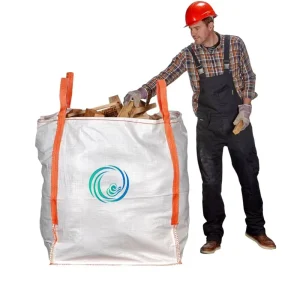 1500kg Plastic Jumbo PP Big Bag 2 Tonne U-Type Bulk FIBC Sugar PP Woven Bags Filling Machine Used for Storage Packaging