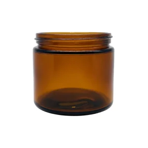 150ml Amber Glass Cream Jar Reusable for Eye Cream Skincare Packaging Factory Direct
