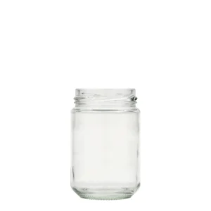 156ml Tall Round Glass Jar Twist Off (TO 53)