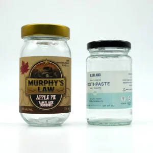 180ml 230ml 250ml Canning Glass Jar Airtight Metal Lid for Food Green Bean Dried Food Storage Container