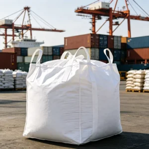 1Ton 1500kg FIBC Bulk Bag Top Open Flat Bottom PP Jumbo Bag for Agriculture Feed
