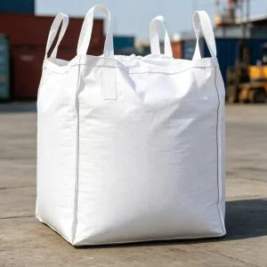 1Ton 2000kg FIBC Big Bag Top Open Flat Bottom PP Jumbo Bag for Building Material Cement Packing