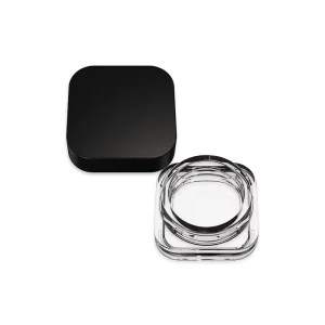 1g 3g 5g 7g 9g Small Glass Jar with Lid Child Resistant Concentrate Herb Jar Custom Logo Hot Stamping Chocolate Snack