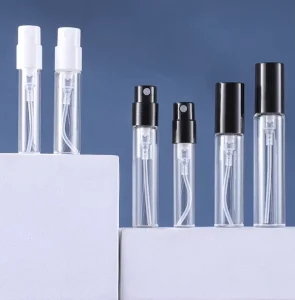 1ml 1.5ml 1.8ml 2ml 2.5ml 3ml 5ml Mini Spray Glass Perfume Bottles Sample Perfume Bottle Vial for Skincare Cosmetic