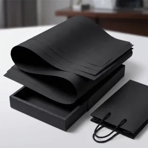 1mm 1.5mm 2mm 3mm Thick Rigid Black Cardboard Paperboard Sheets for Candle Making Photo Frame Craft DIY Gift Box Projects