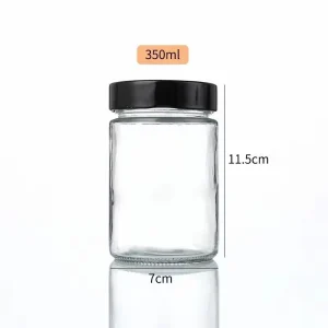 1oz 2oz 3oz 4oz 5oz 6oz 8oz 16oz Smell Proof Glass Jars for Flower 3.5g Child Proof Glass Jar with Airtight Child Resistant Lids