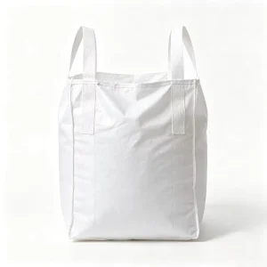 2 Ton FIBC PP Jumbo Bulk Bag Top Open Flat Bottom Design for Mining Stone Minerals 2000kg Capacity