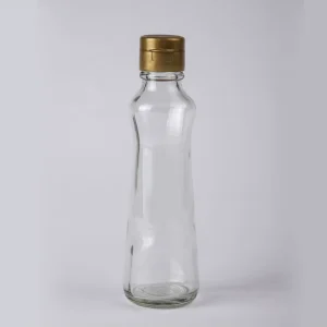 2 oz 3 oz 5 oz Empty Kitchen Spice Seasoning Chili Table Glass Salad BBQ Hot Sauce Bottle with Leakproof Plastic Lid