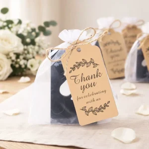 20/40pcs Playing Card Spade Ace Bottle Opener Set Organza Bags Thank You Labels Wedding Bridal Shower Birthday Party Gift