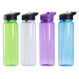 24oz Plastic Sports Water Bottle