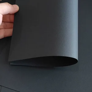 250g Black Kraft Board Paper Mill Strong Tensile Black Cardboard for Packaging Print Craft Paper Chemical