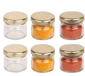 25g 50g Canned Glass Jars Food Storage Jars Chili Oil Jar Wide Mouth Jars Mason Jars Honey Jars With Lids