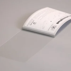 25pcs 66*98mm Multi purpose Double sided Self adhesive Film Transparent Sticky Sheet for Label Paper Craft Bonding Work