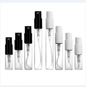2ml 3ml 5ml Clear Empty Essential Oil Mini Glass Vials Perfume Sample Test Bottles