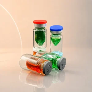 2ml 3ml 5ml Double-Layer Liner Penile Bottle Bayonet Glass Bottle Freeze-Dried Powder Essence Stock Solution Split Bottle