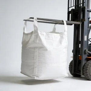 2ton High-Capacity PP Big Jumbo Bag with Reinforced Double Straps and Spout Designed for Transporting Minerals in Mines