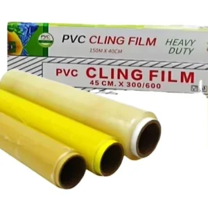 3000 Meters Rolls Pvc Film Cling for Food Blue Film Pvc Cling Film for Rewinding Machine