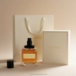 30ml 50ml 100ml Eco-friendly Recyclable Lead-free Clear Flat Perfume Bottles Custom Color Reed Diffuser Ready Packaging (100pcs