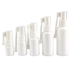 30ml 50ml Plastic Nasal Dropper Bottles Nasal Spray Refillable Plastic Bottles Ravel Nose Nasal Spray Bottle with Pointed Mouth