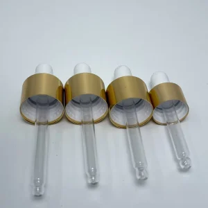 30ml Glass Bottle Dropper Cap with Plastic Cap for Cosmetic Serum Face Cream and Skin Care Serum Carton Packed
