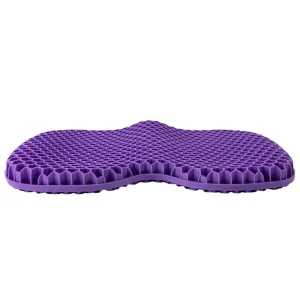 3D Honeycomb Gel Cushion Comfortable TPE Material Hip Seat Pillow for Car Sofa Student Office Use Cooling Ventilation Functions