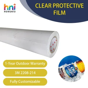 3&M 2208 214 Transparent Calender Vinyl Protective Film for Digital Prints Overlaminate for Vehicle Graphics & Signage